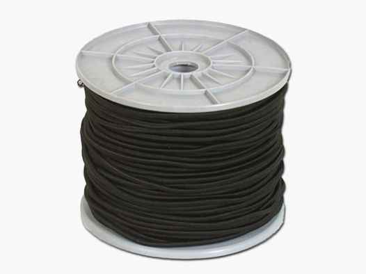 Relags Relags Cuerda de goma de 4 mm negra 100 m