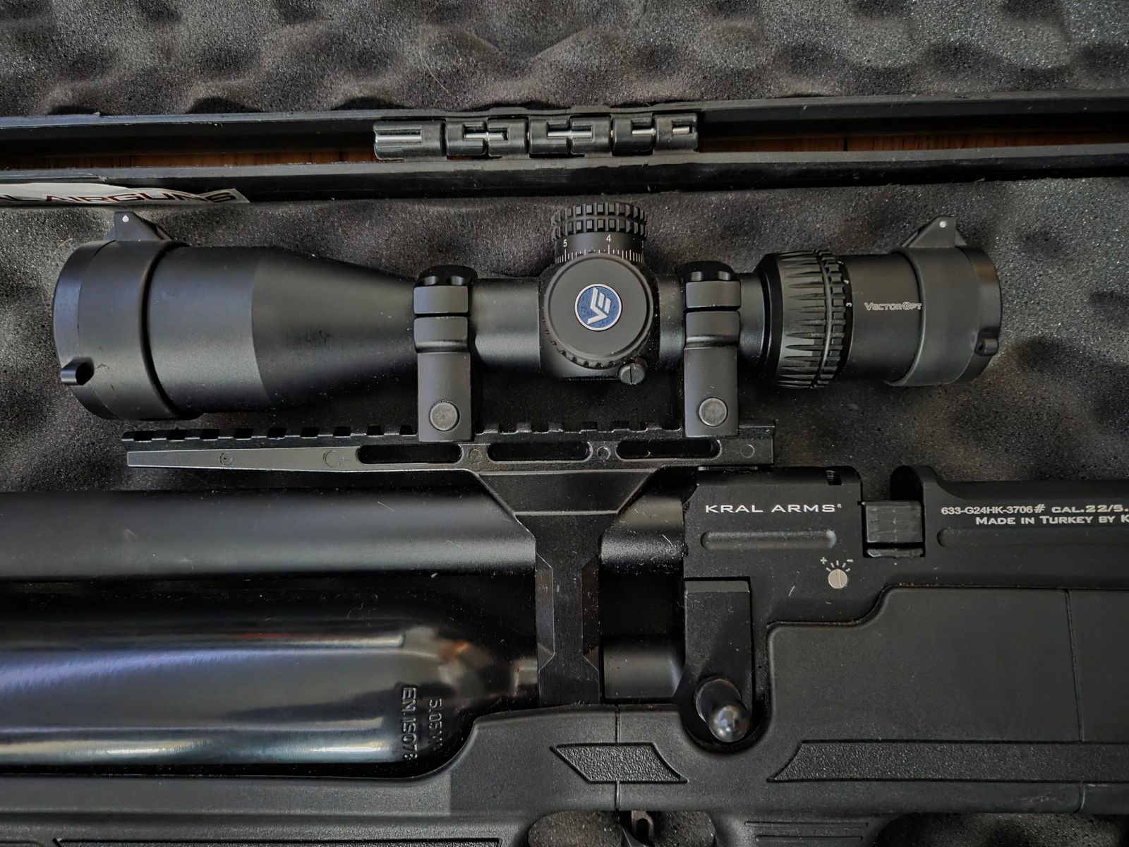 Kral Arms Punsher Night S 5,5mm PCP karabin pneumatyczny