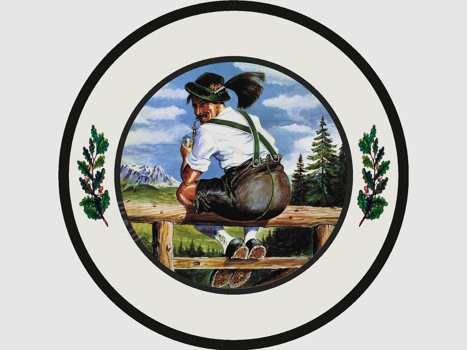 Cible de tir Basic-Line Motif 008, image 1 sur 3