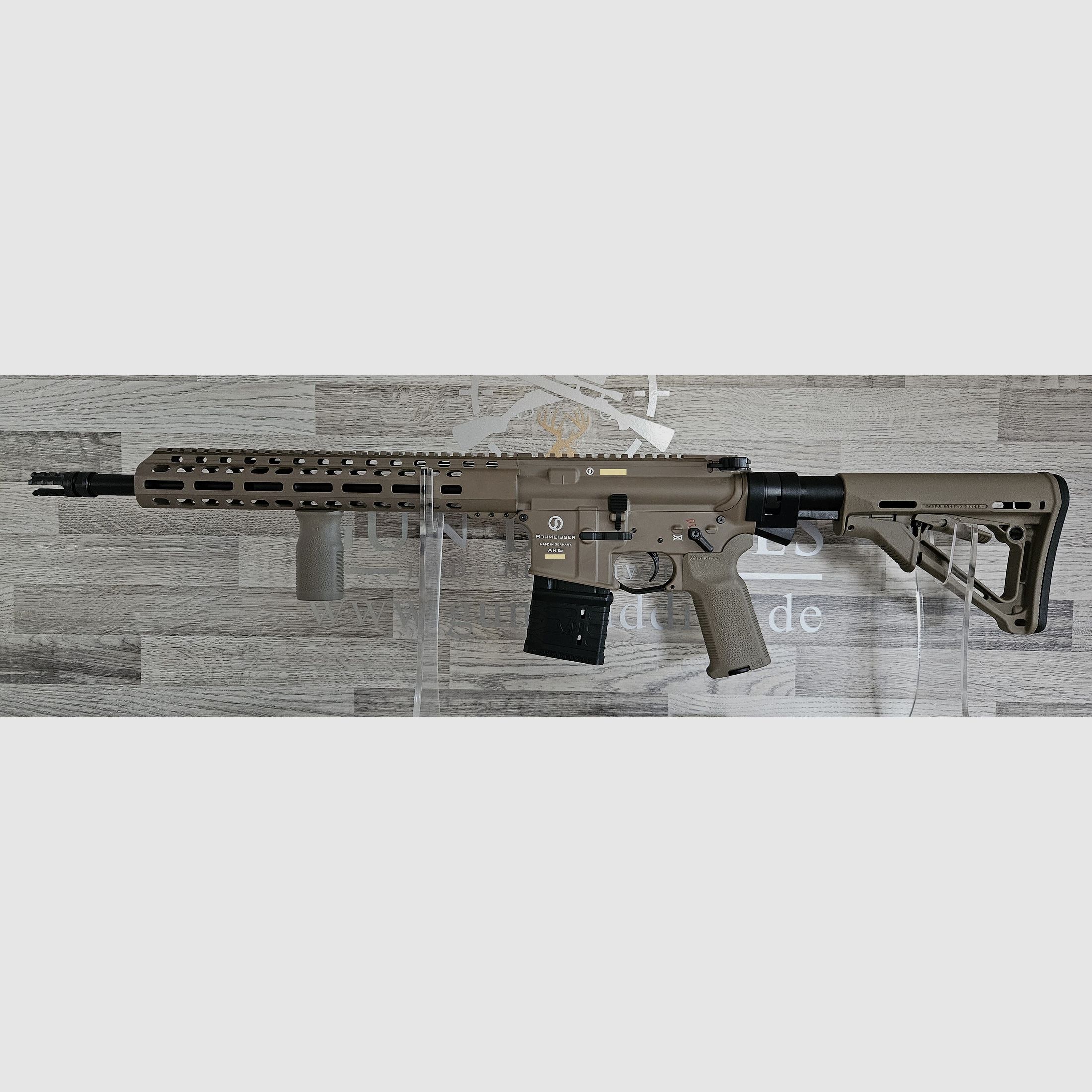 Schmeisser AR15 M4FL FDE 14.5" special model MAGPUL caliber .223Rem including shipping costs - new goods from the specialist trade -