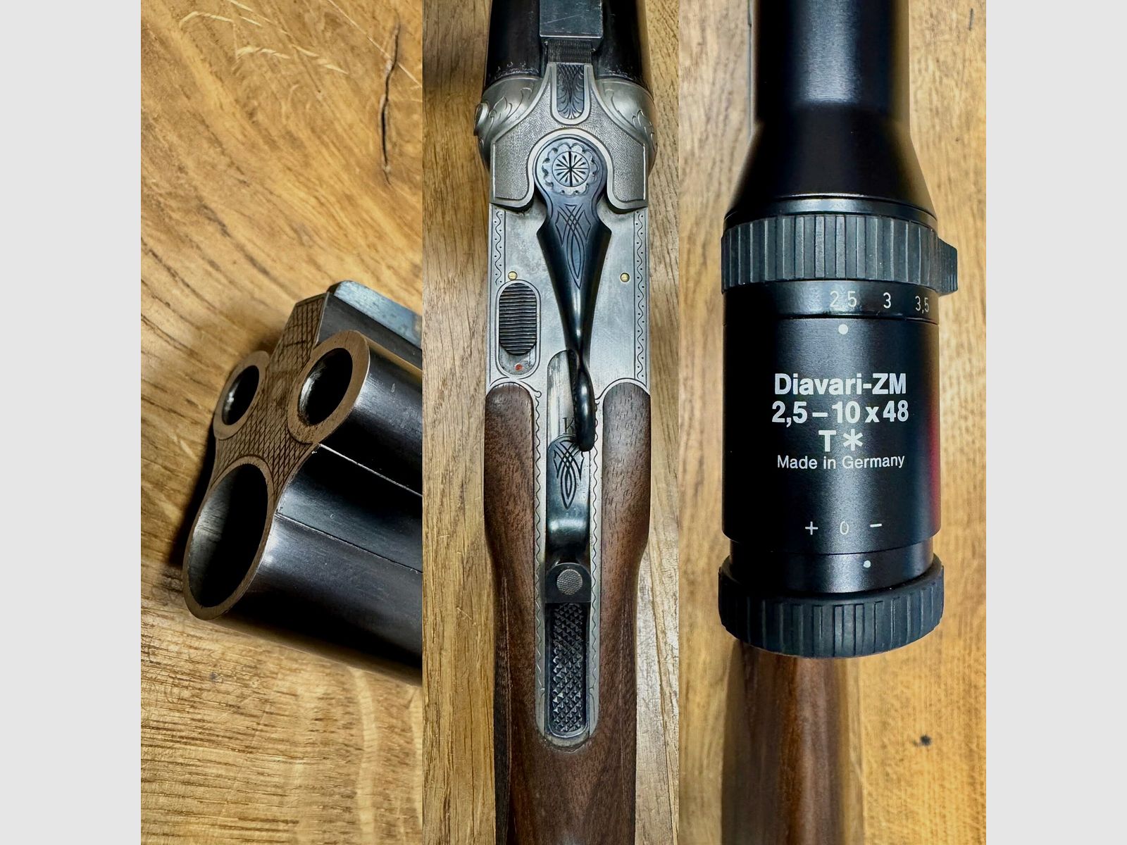 Heym Doble Rifle Drilling 37 B, imagen 4 de 4