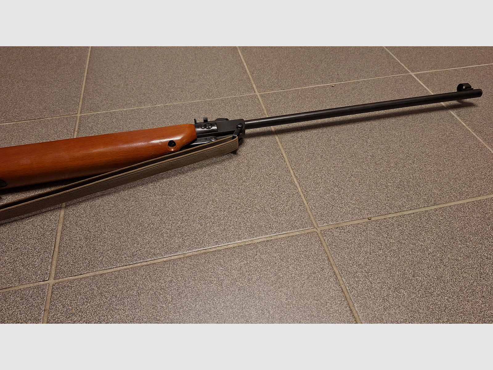 Rifle de aire modelo 303 Haenel Suhl ¡TOP estado de colección!