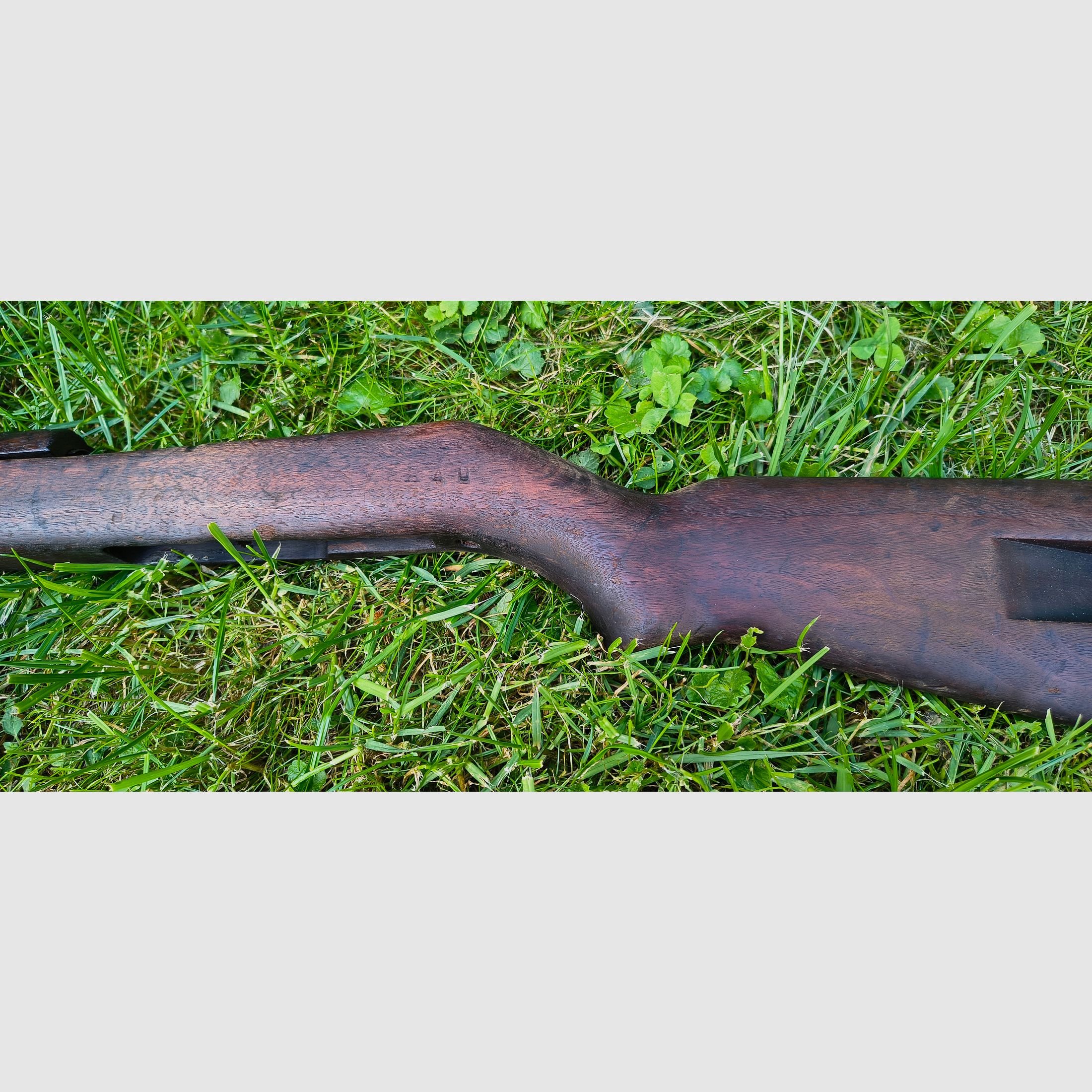Original M1 Carbine stock, walnut, very good. Wooden stock