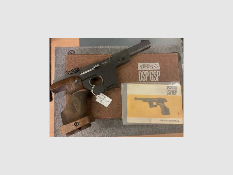 Walther Mod. GSP Kal. .22 l.r.