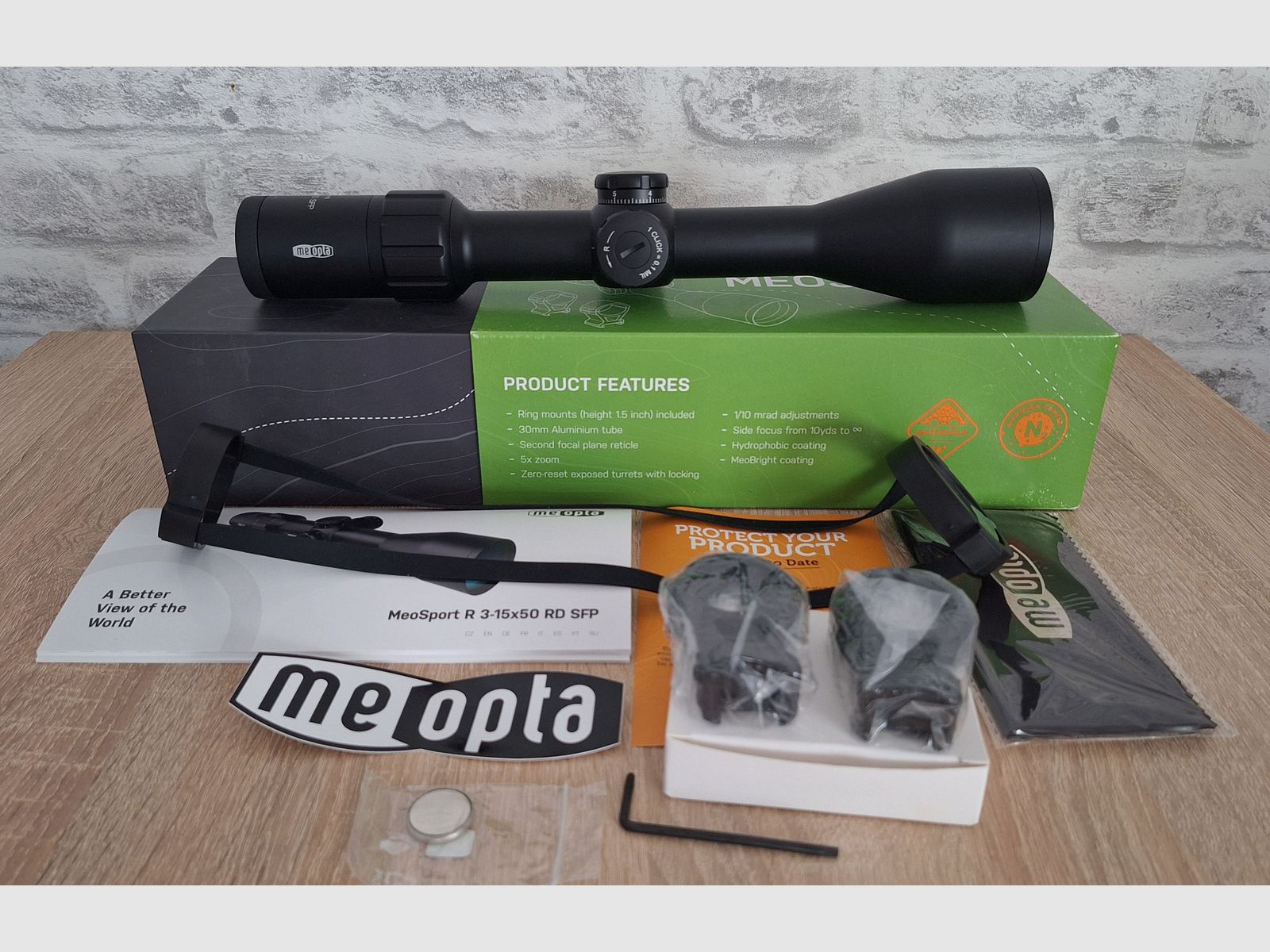 Meopta Zielfernrohr MeoSport R 3-15x50