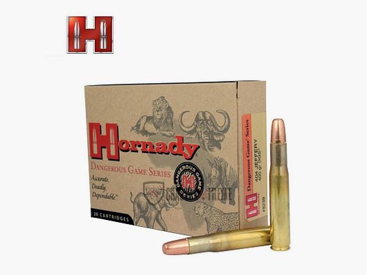 20 cartridges HORNADY Dangerous Game Series 404 Jefery 400 Gr Dgs