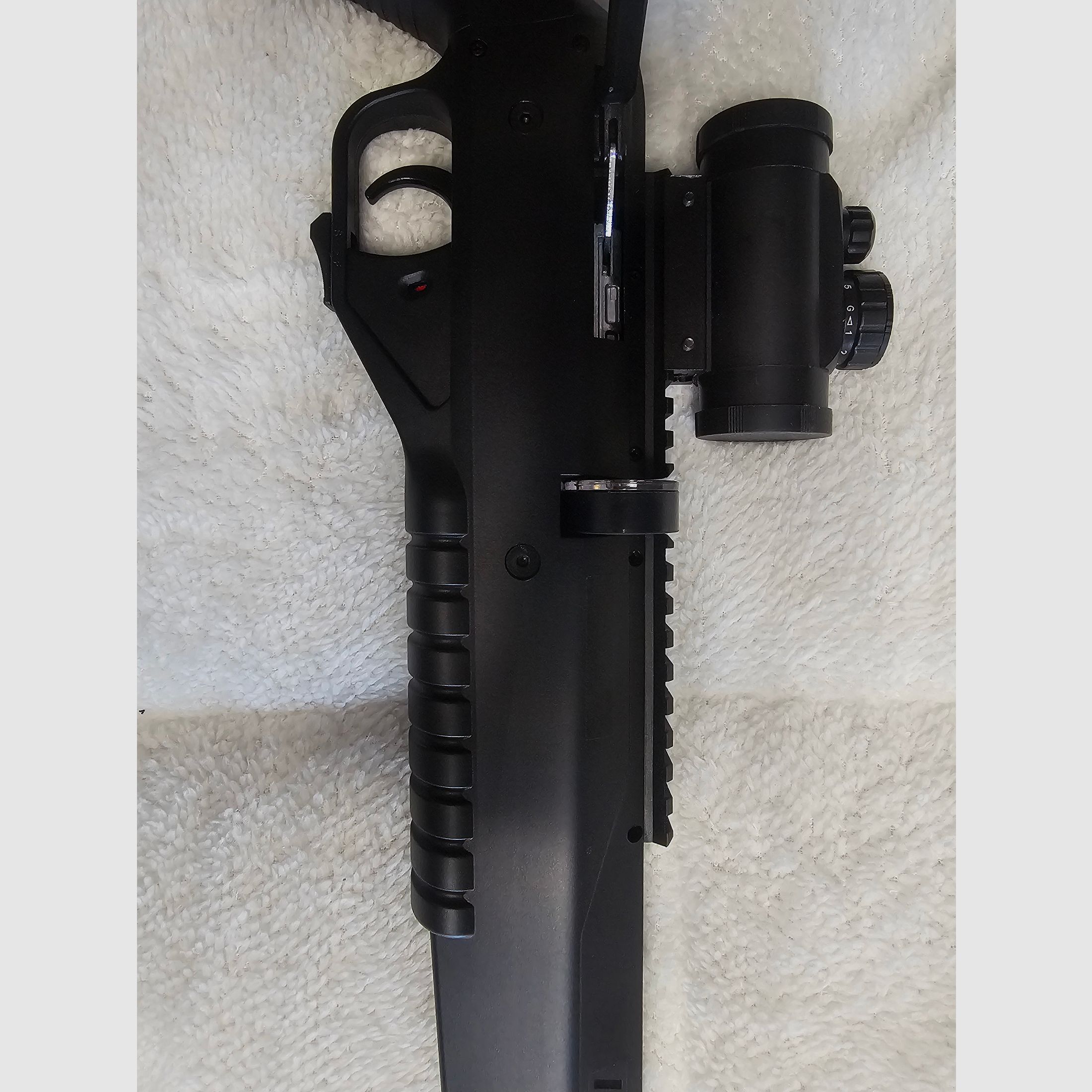 Pressluftgewehr mit Pumpe
