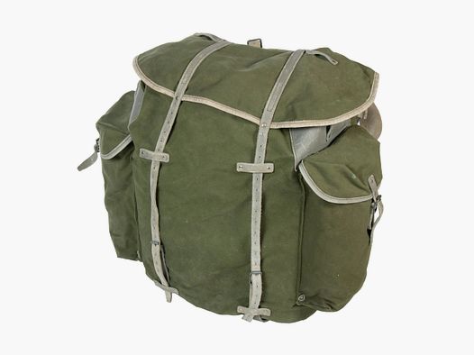 Norwegischer Rucksack oliv gebraucht