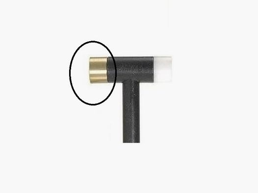 Messingeinsatz Hamer Gunsmith