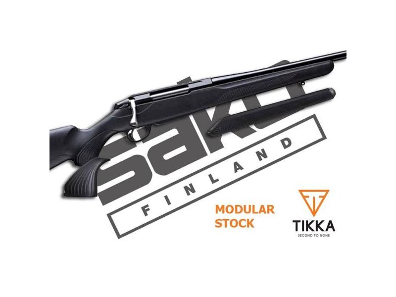 TIKKA Tuning/Ersatzteil f. Langwaffe Pistolengriff Lite / flach f. T3x   -Kunststoff /schwarz