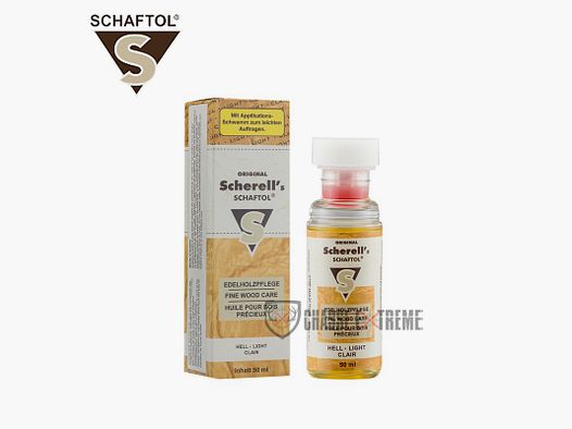 Huile SCHAFTOL Clair Pour Bois 50 ml