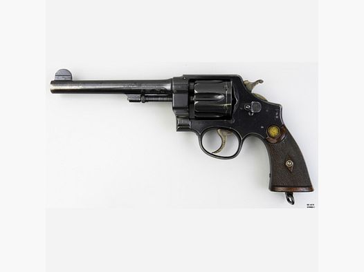 Revolver Smith & Wesson mod. Mark I Hand Ejector 1nd Model TRIPLE LOCK cal. 455 ser. no. 12687