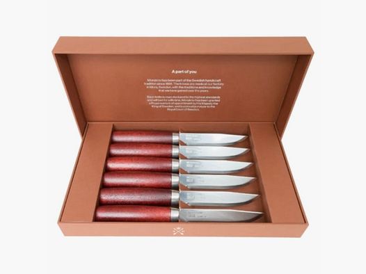 Cuchillos para carne Morakniv Clásicos – Set de 4 o 6 6 unidades