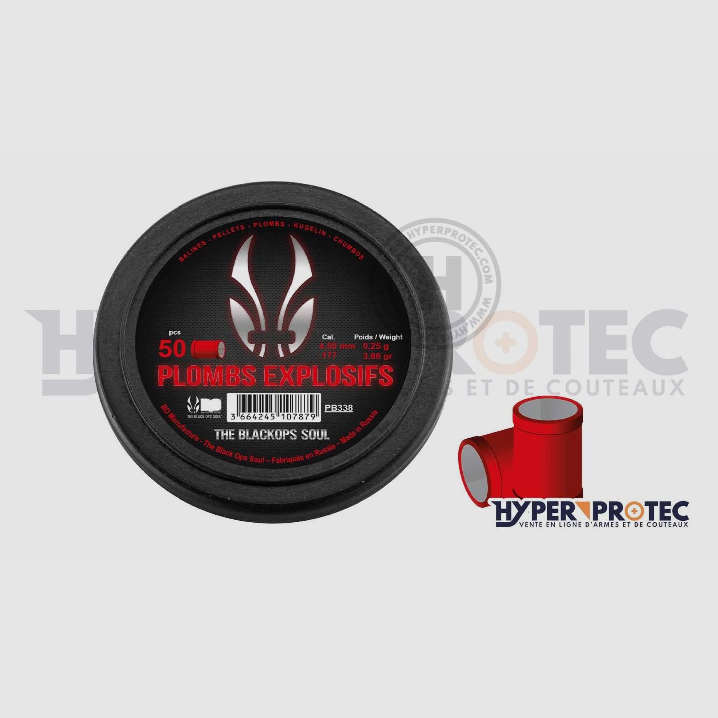 Diabolos 4,5 mm Black Ops Soul Explosifs