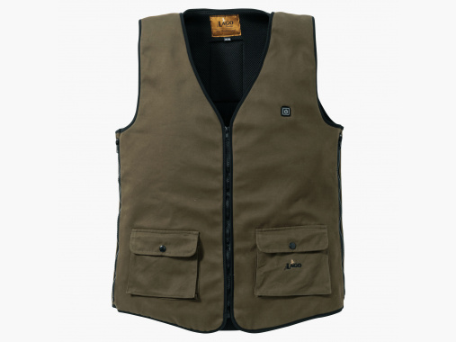 il Lago Red Level chaleco calefactable Feuerland hombres (Oliva) | 2XL/3XL