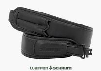 Blaser Gewehrriemen Leder - schwarz