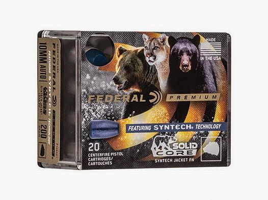 Federal Premium Solid Core .44 Rem. Mag. 300GR SJFN 20 cartouches