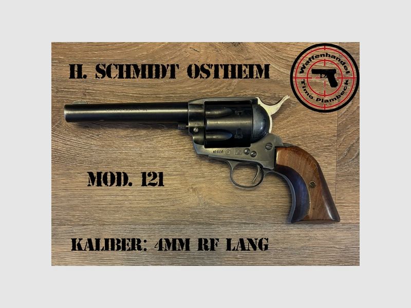 Revolver HS (H. SCHMIDT OSTHEIM) Mod. 121 im Kaliber 4mmR lang