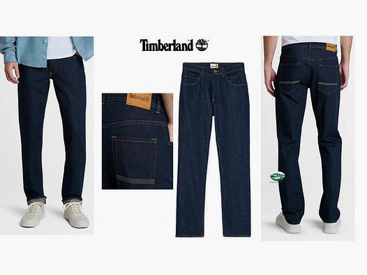 TIMBERLAND Jeans Sandown 5 Pocket slim donkerblauw