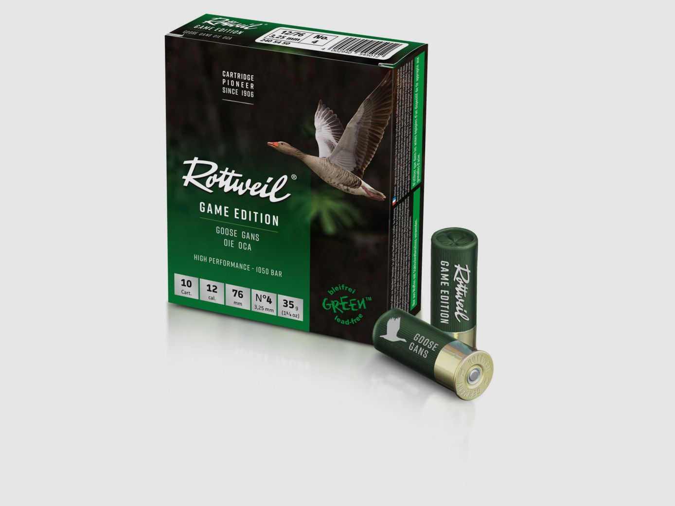 Rottweil 16/67,5 Game Edition Ente Steel 3,0mm - 26g