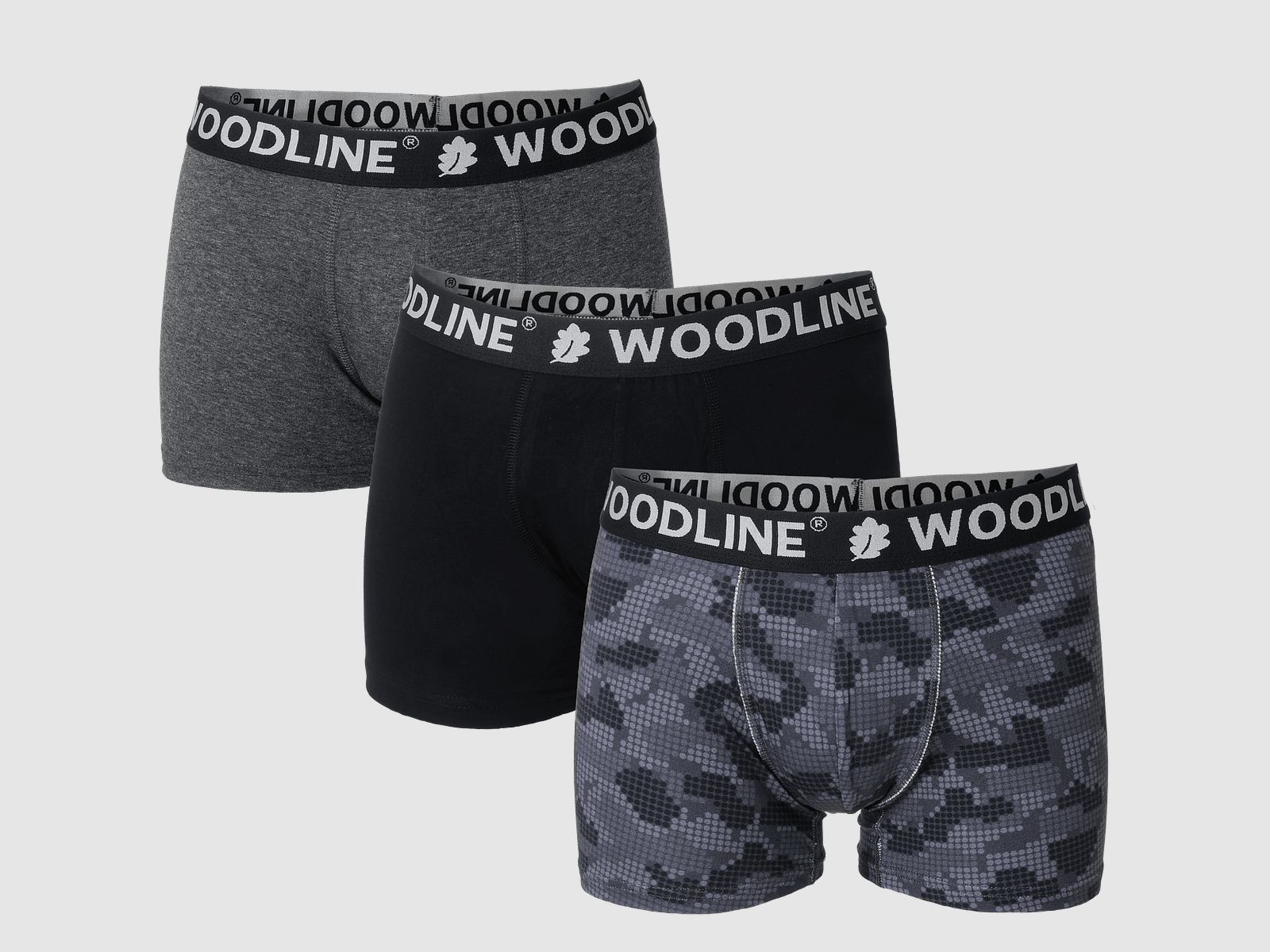 Woodline Boxer Shorts 3-pack M