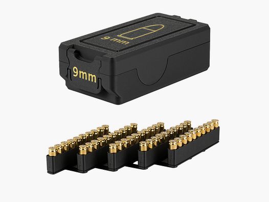 Boîtes de munitions avec aide à l'extraction boîte de cartouches dans de nombreux calibres pour armes de poing
