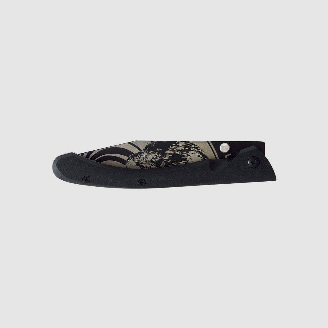 Couteau Lug C63 Aigle Noir 8 cm, image 3 sur 4