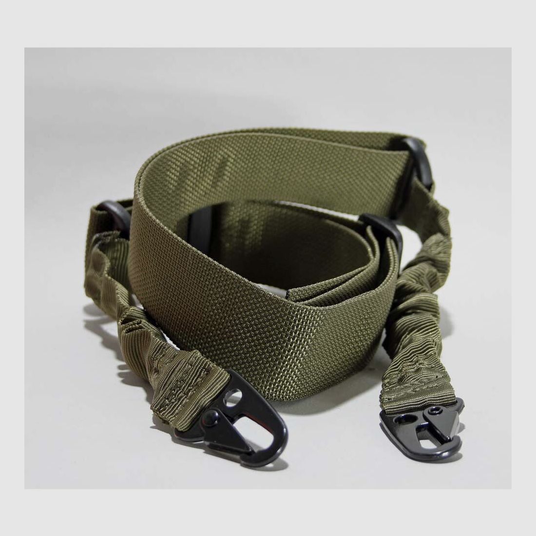Mil Tec Storm TACTICAL Sling with Bungee 2-Point Olive