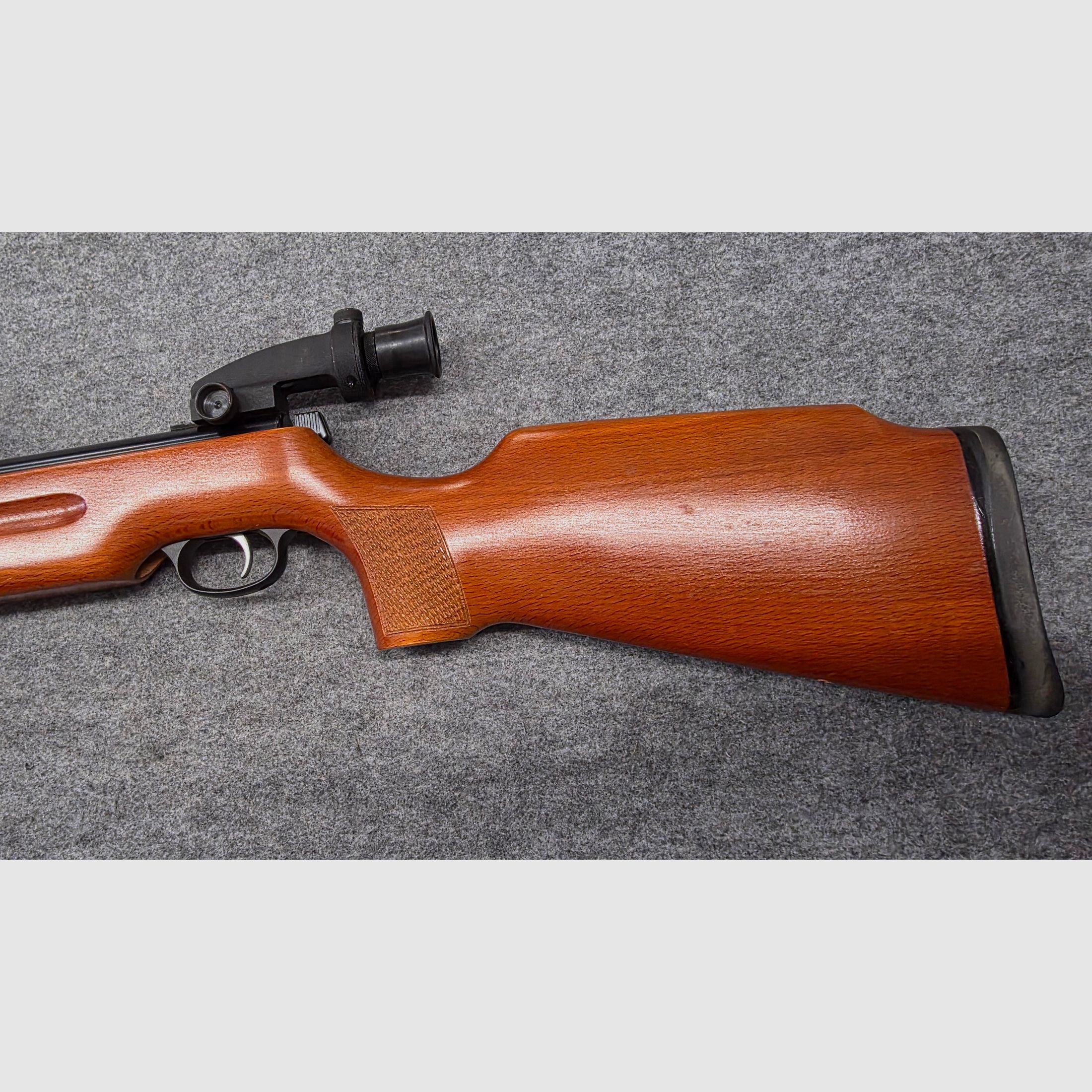 Q1 Schräger Korntunnel Halter Haenel Mod. 3.112 mit Diopter und Feinabzug Durchlader cal. 4,5mm Diabolo 311 - 2