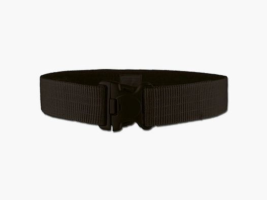 MFH MFH Enforcement Belt with safety buckle adjustable - black