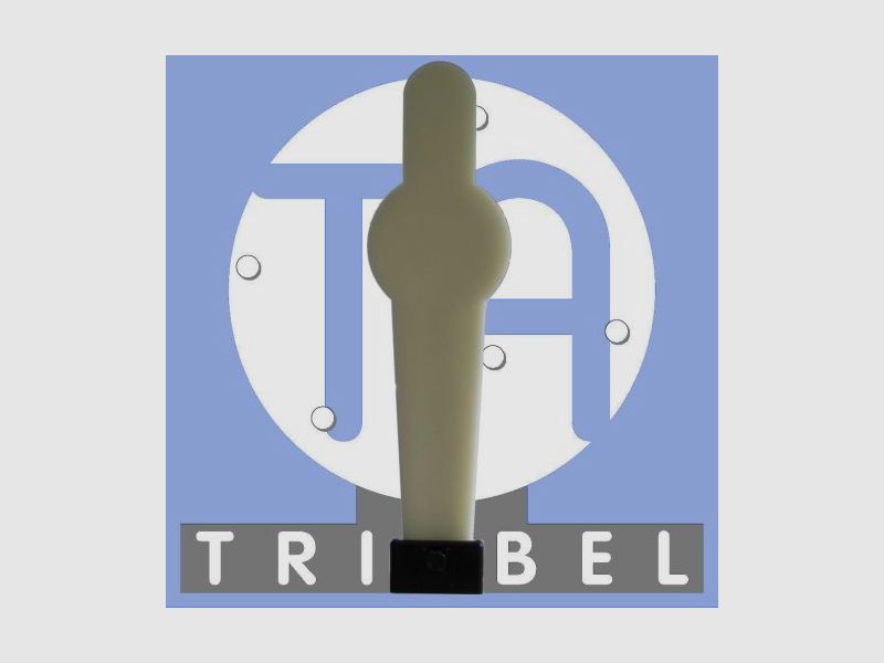 ACTION TARGETS cible de tir en polymère FUN-Popper blanche nécessite un double socle 295000