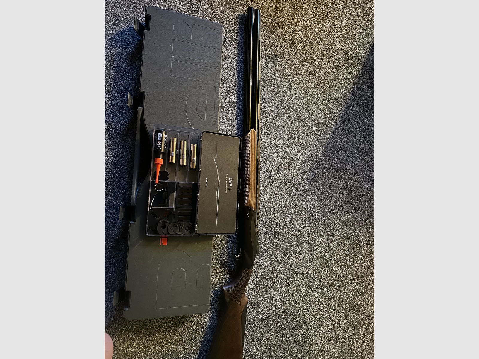 Benelli 828u Black Bockdoppelflinte 