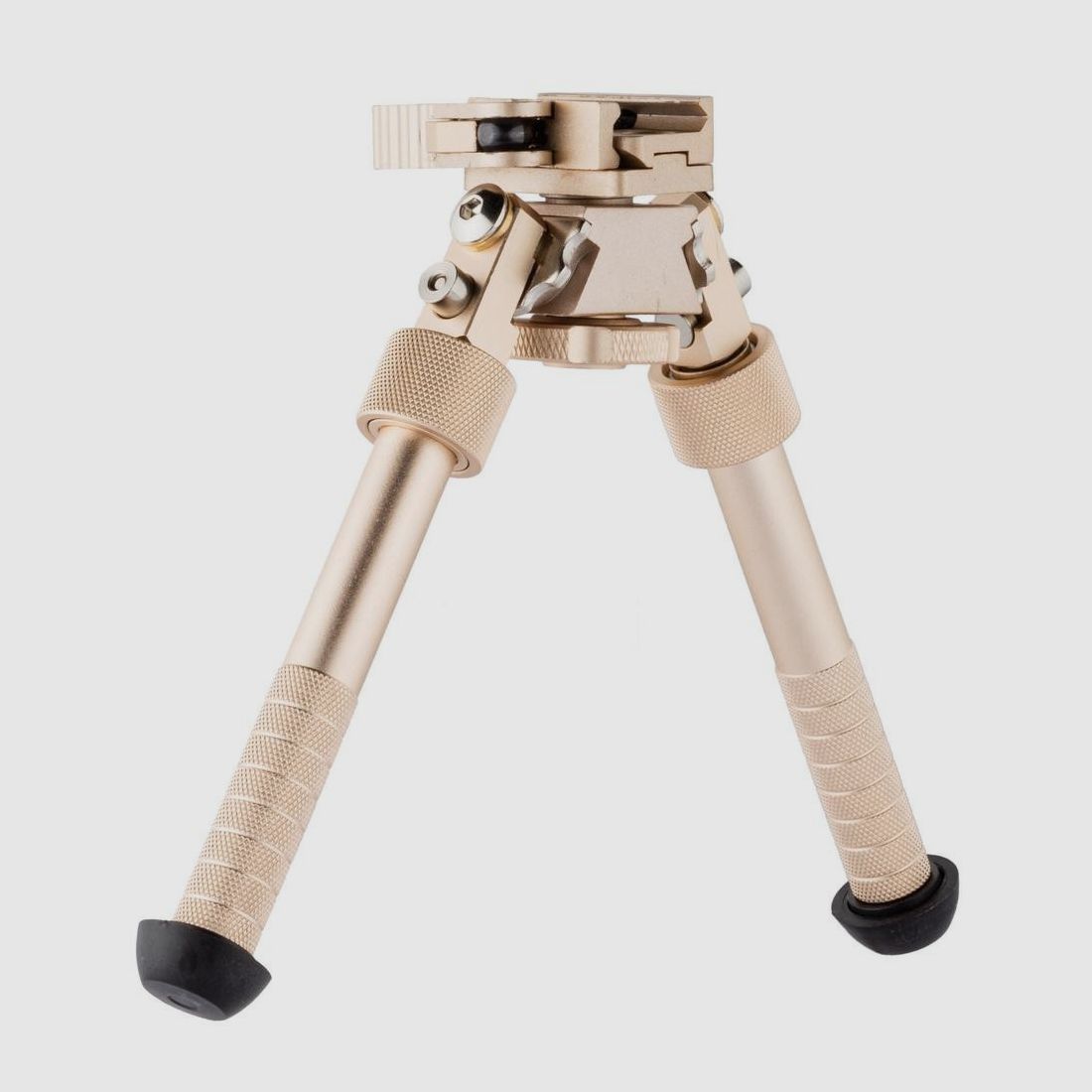 Bipod BO Manufacture RIS Taktisch aus Metall Bronze - Verstellbare Kugelgelenk - Stabilität und Präzision im Gelände, Bild 1 von 5
