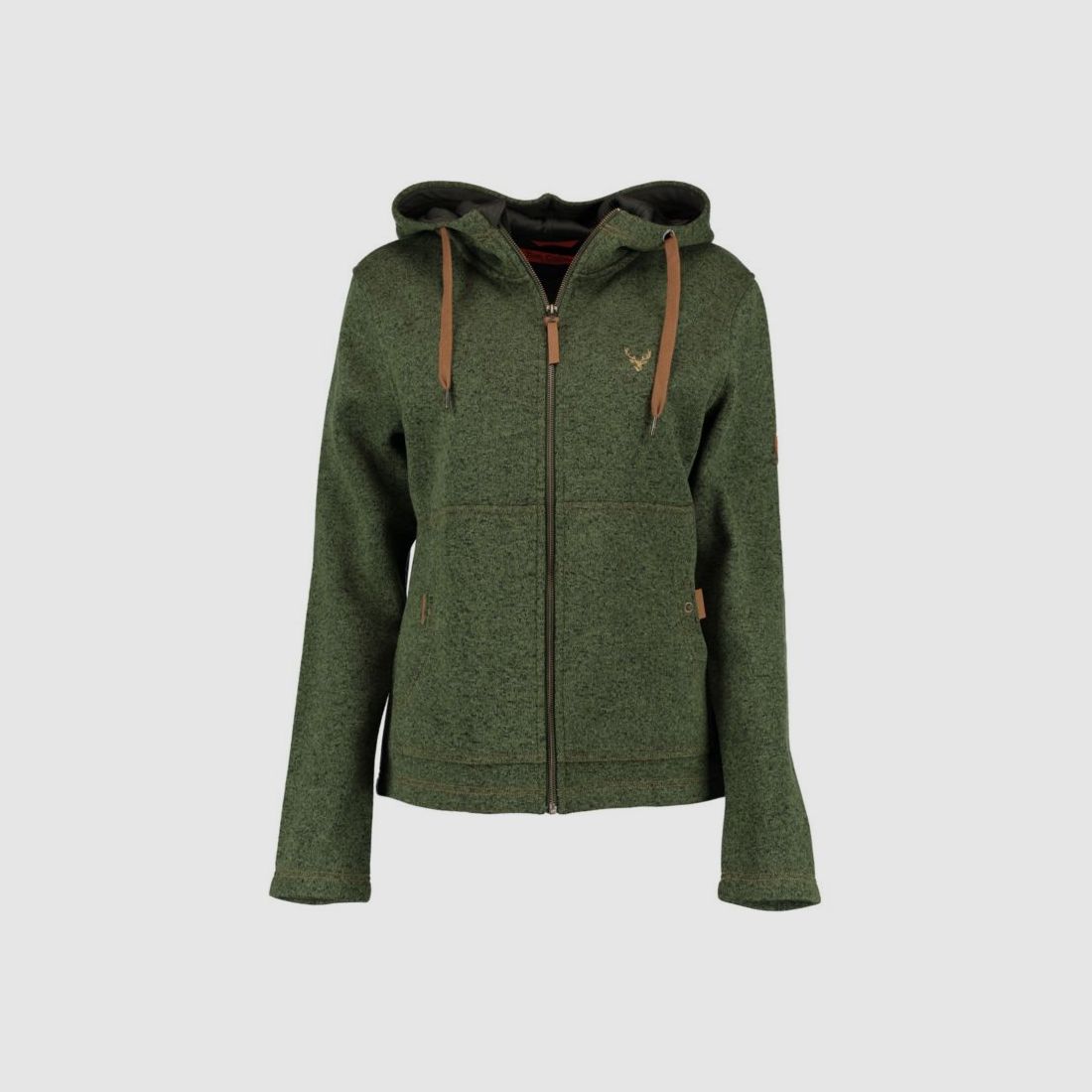 Bluza damska OS-Trachten polarowa ziel. rozm. 36, zdjęcie 1 z 5