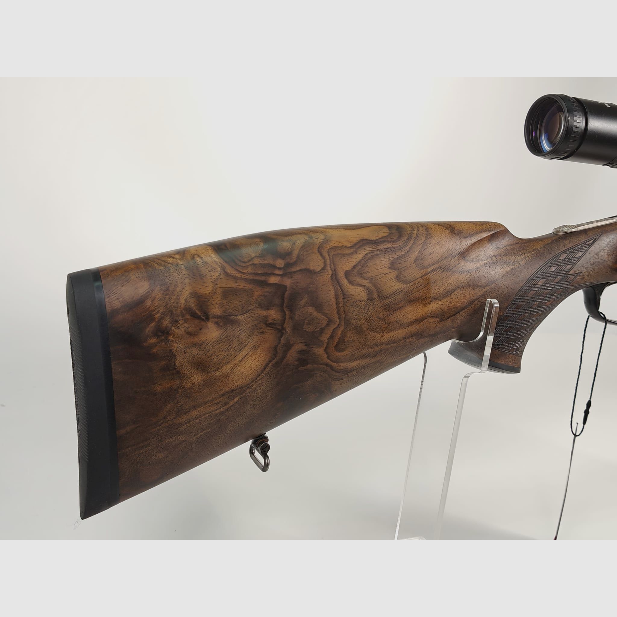 Blaser BBF 95 Luxus 7x65 R / 12/70 mit Zeiss Diavari VM 3–12x56 T* – exklusives Schaftholz, Bild 12 von 12