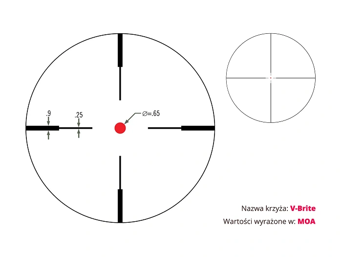 Vortex Crossfire II 3-9x40 1'' V-Brite richtkijker 1" buis zonder montage (CF2-31025), afbeelding 15 van 22
