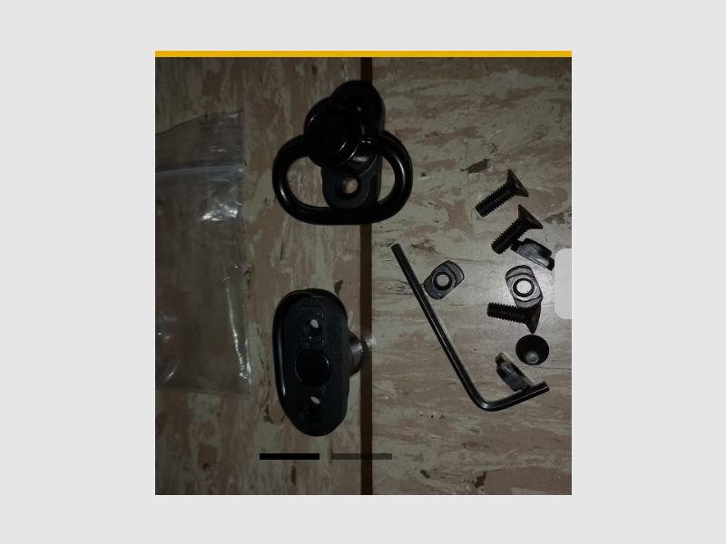 Supporto per slitta Picatinny 20mm per cinturino, adattatore in metallo nero nuovo
