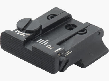 LPA TPU57ZC07 adjustable micrometer sight for CZ 75/85 new – Black sight picture