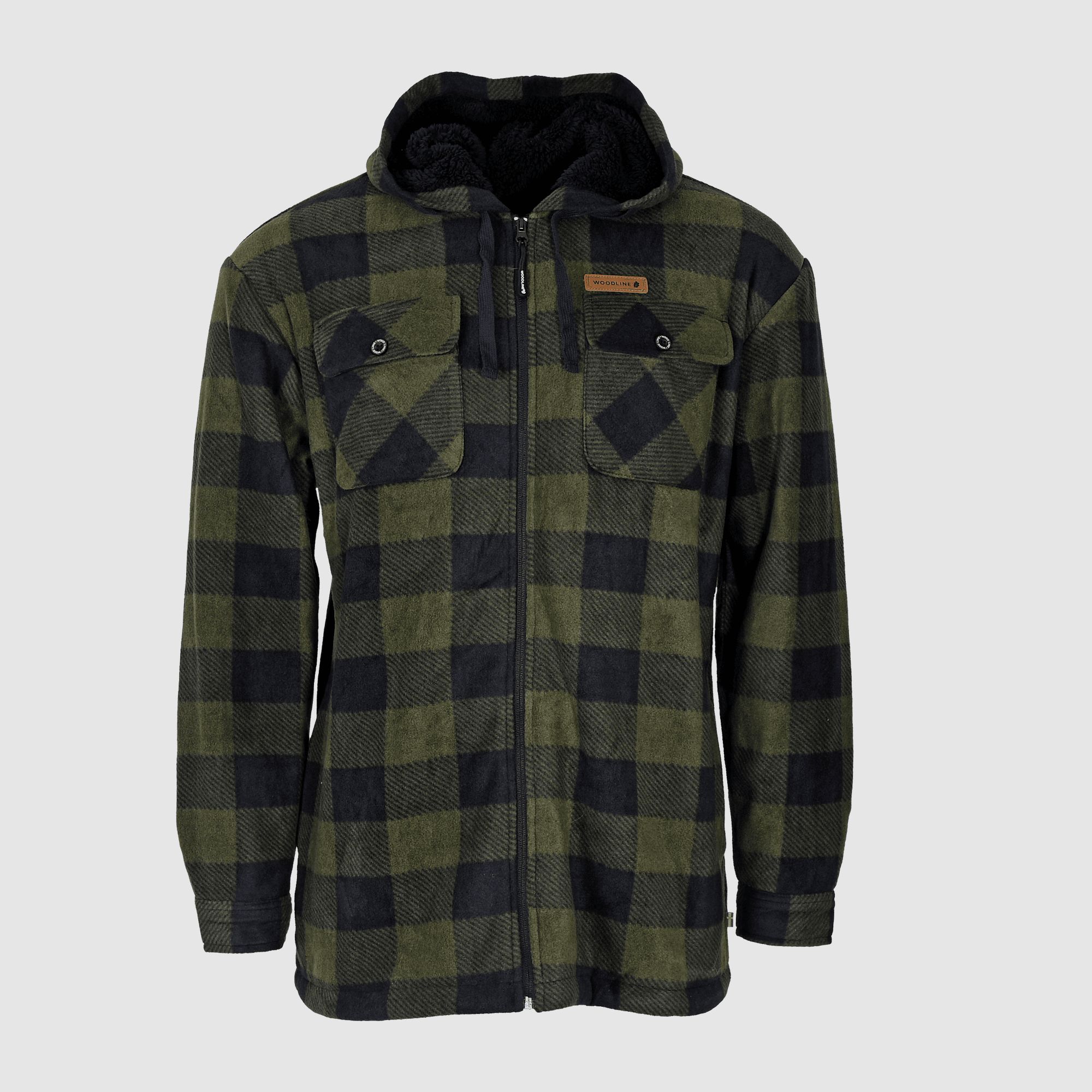Woodline Fleecejacka Canada Green 2XL