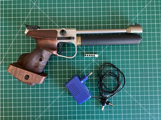 5 - schüßige Luftpistole Walther CP - 5 Seriennummer 05372 - Lupi