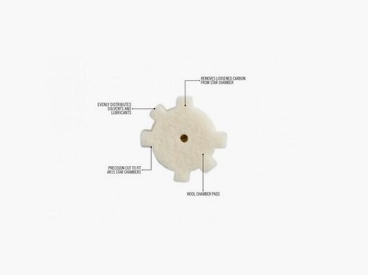 AR 15 Star chamber cleaning pads