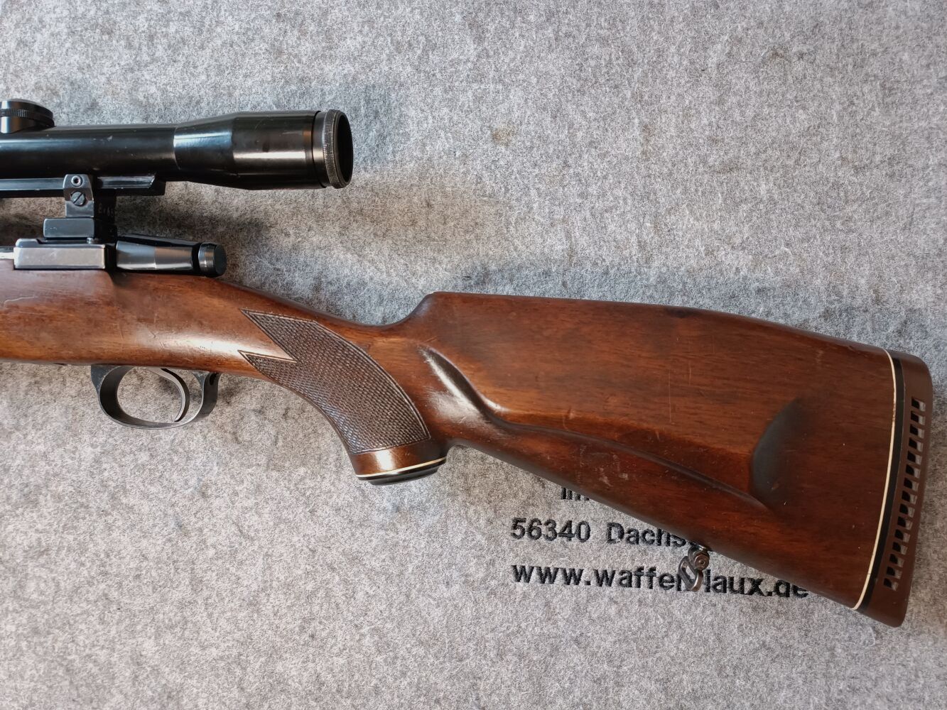 RWS Mod. M. 98 with ZF S&B 8x56 & hand tension with top trigger!
