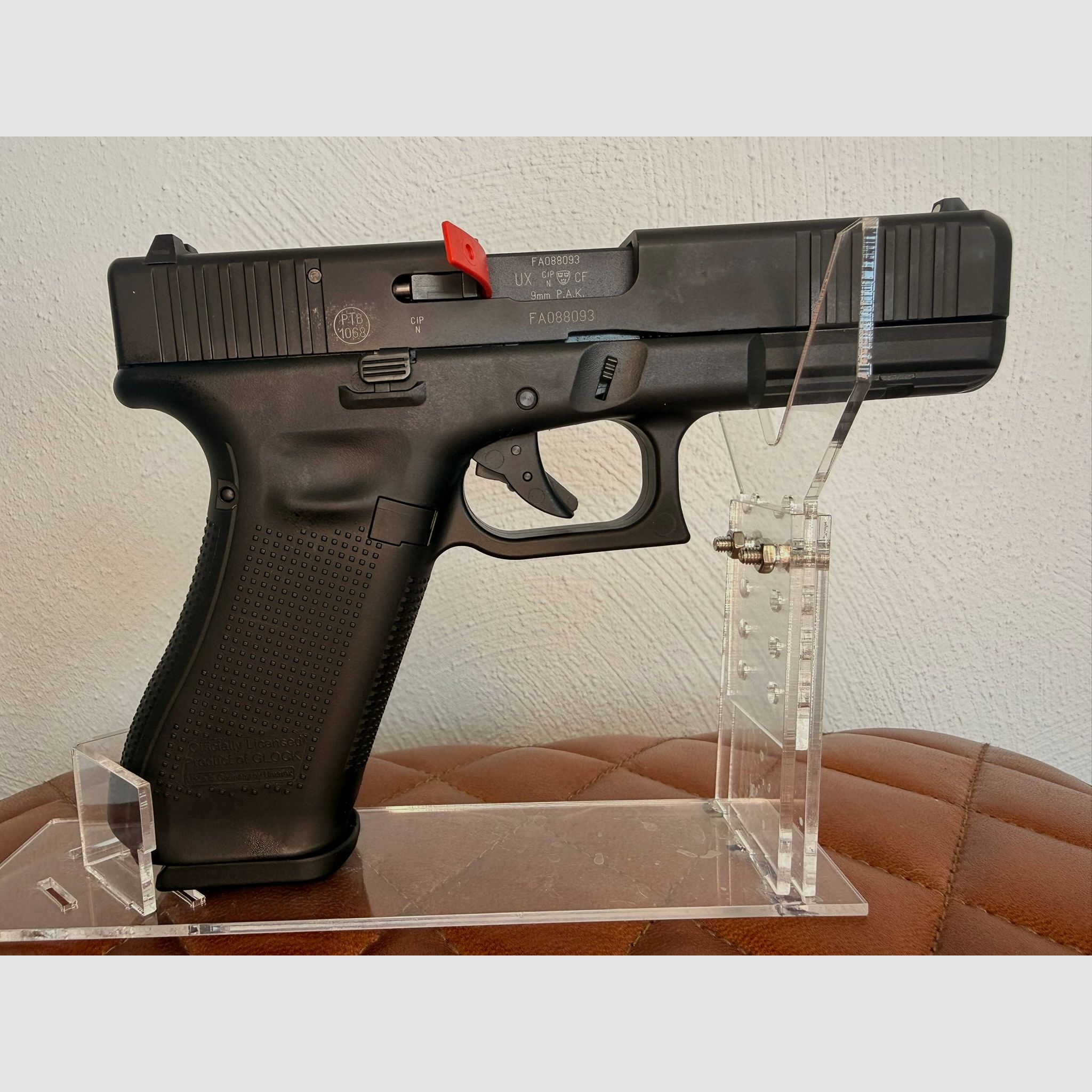 Glock 17 Gen5 P.A.K. 9mm geblackt