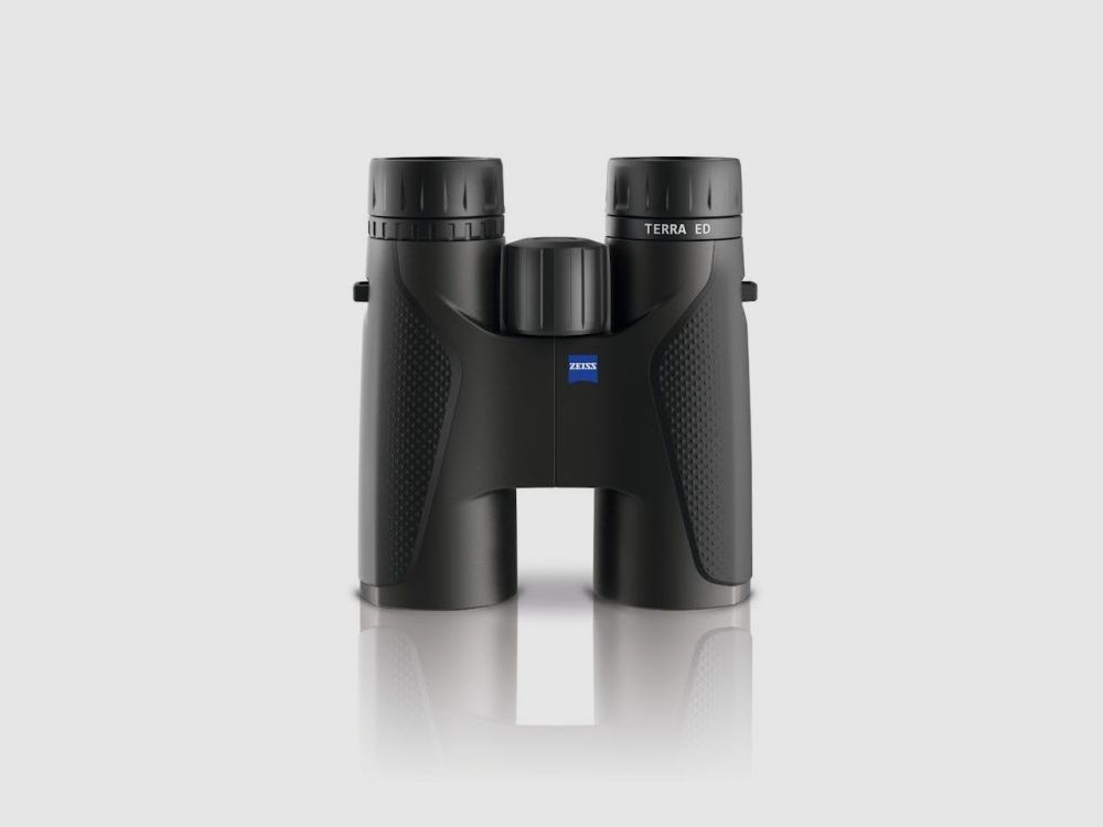 ZEISS Terra ED 10x42 black Fernglas mit Zubehör