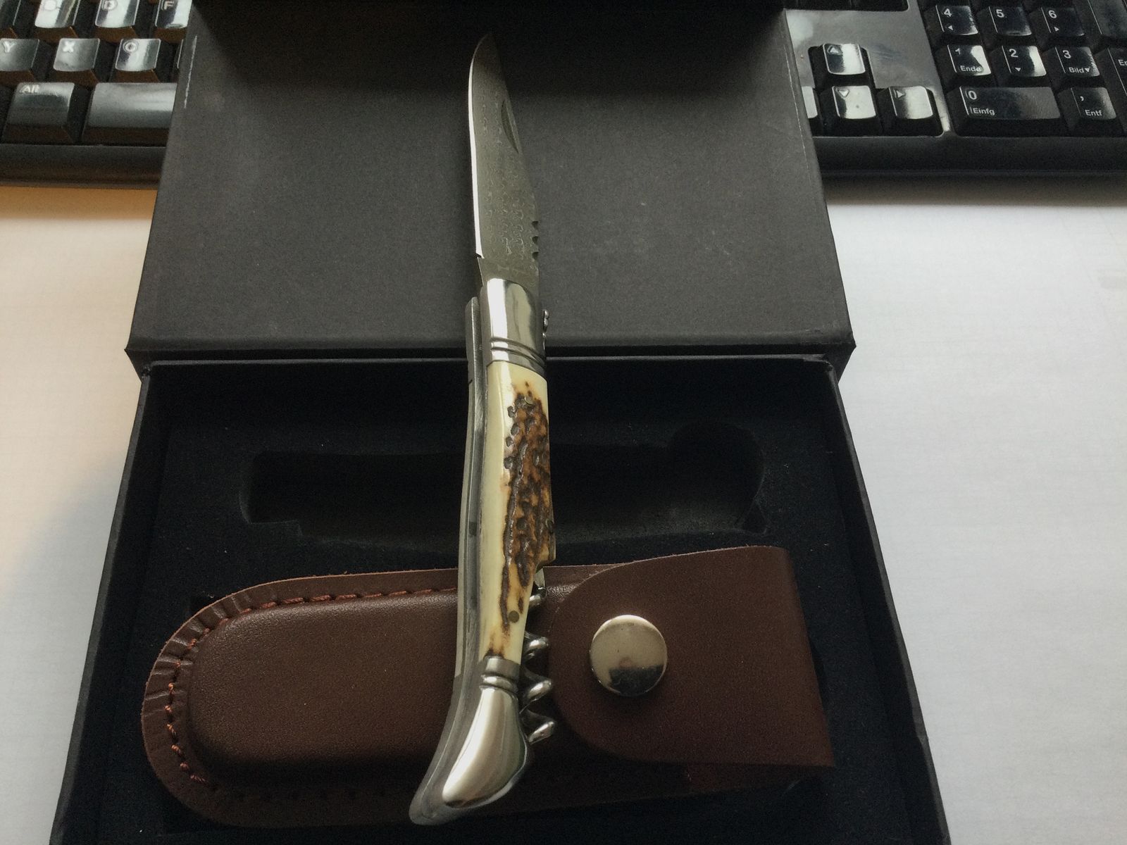 Messer, Parforce, Sammlungsauflösung, Nachlass. Ungenutzt.