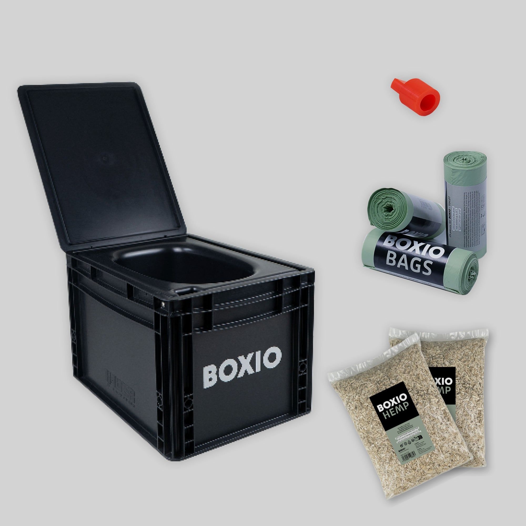 BOXIO - TOILET PLUS | Trenntoilette mit Starterset