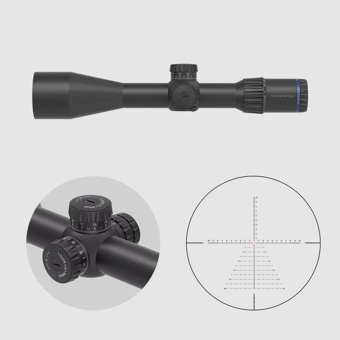 Vector Optics SCFF-35 Tauron 5-40×56 ED GenII FFP