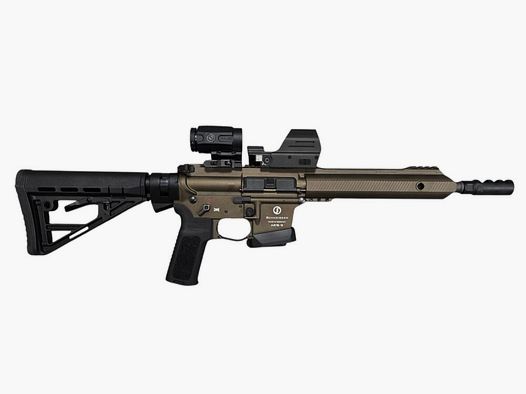 Schmeisser AR15-9 Sport S Dynamic BRONCE incluso FALE LE RED DOT + FALKE B3X disponibile immediatamente, spedizione +25€