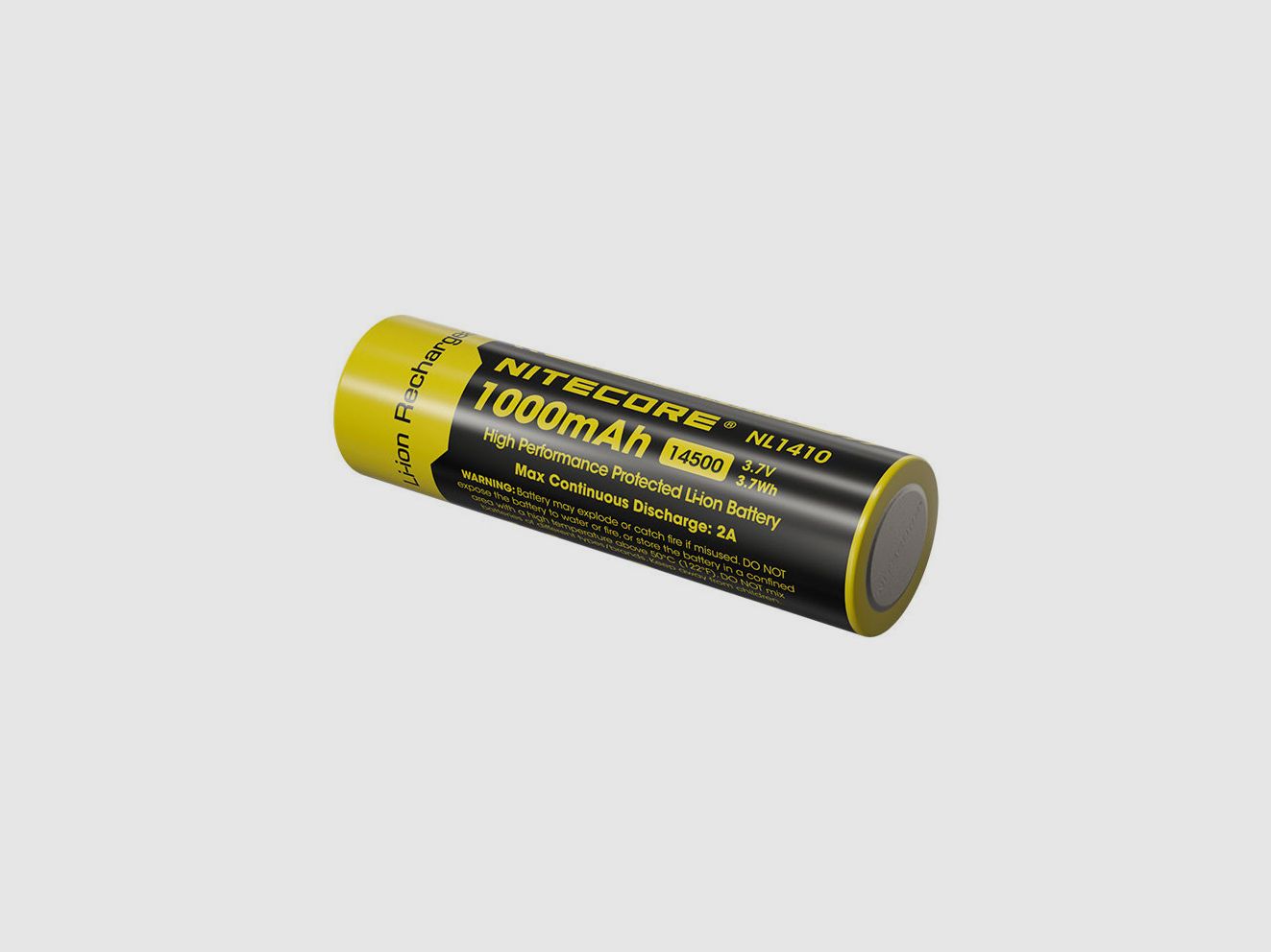 Accu Li-ion 14500 - Capacità 1000mAh, immagine 3 di 3