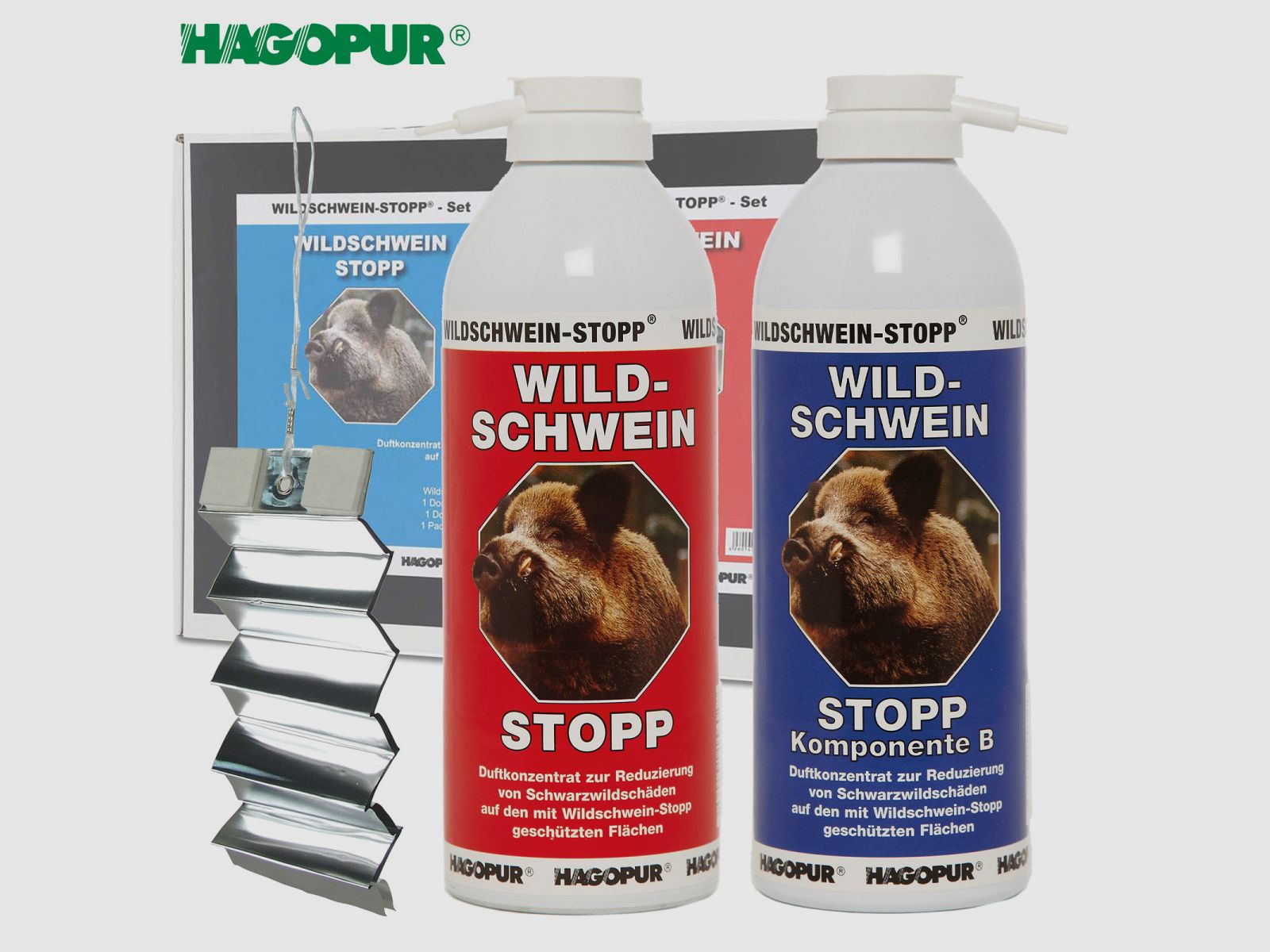 HAGOPUR Wildschwein-Stopp Set